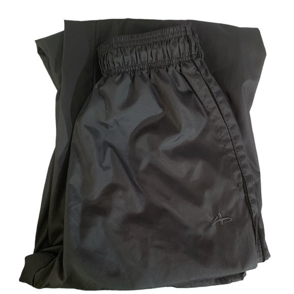 Athletech Mens Athletic Track Pants Gray Drawstring Logo Size Small Preowned - Picture 4 of 9